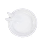 Handmade Ceramic Bird Bath, 11.8 Inch Glossy