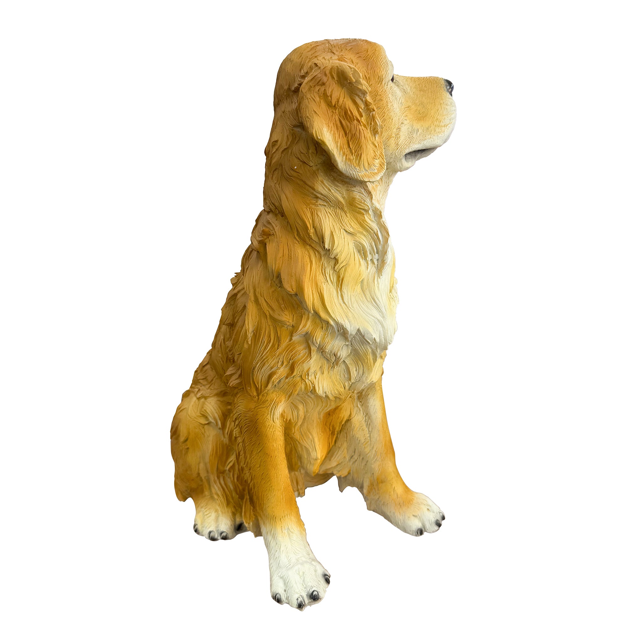 Golden Retriever Garden Statue