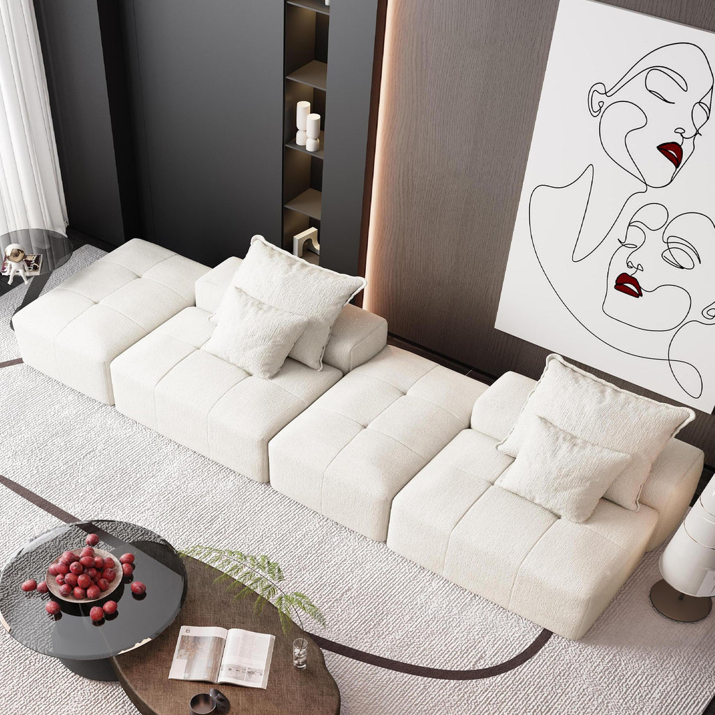 Modern Oversized Modular Sectional Sofa