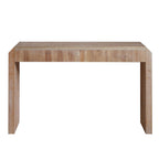 Rustic Wooden Console Table with Drawer