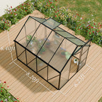 6x8 FT Polycarbonate Greenhouse