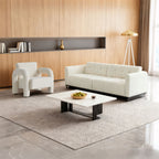 Modern Velvet Fabric Accent Chair