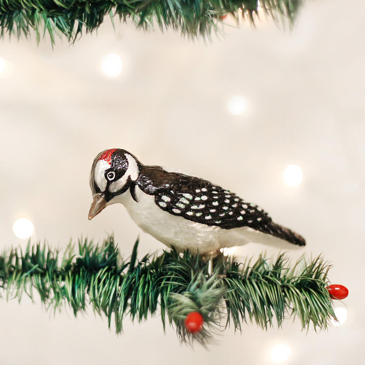Clip-On Hairy Woodpecker