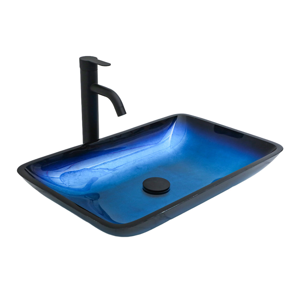 Bathroom Vessel Sink Above Counter Amber