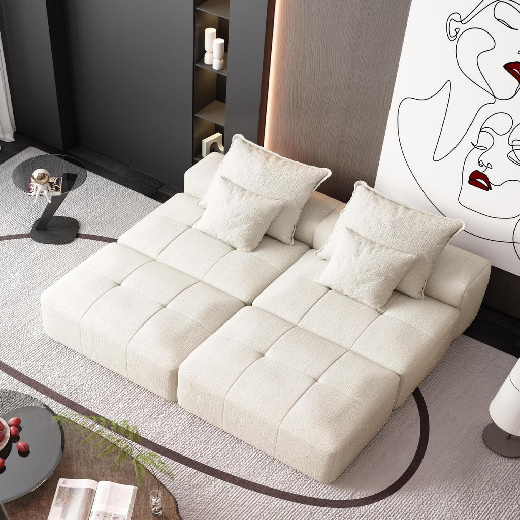 Modern Oversized Modular Sectional Sofa