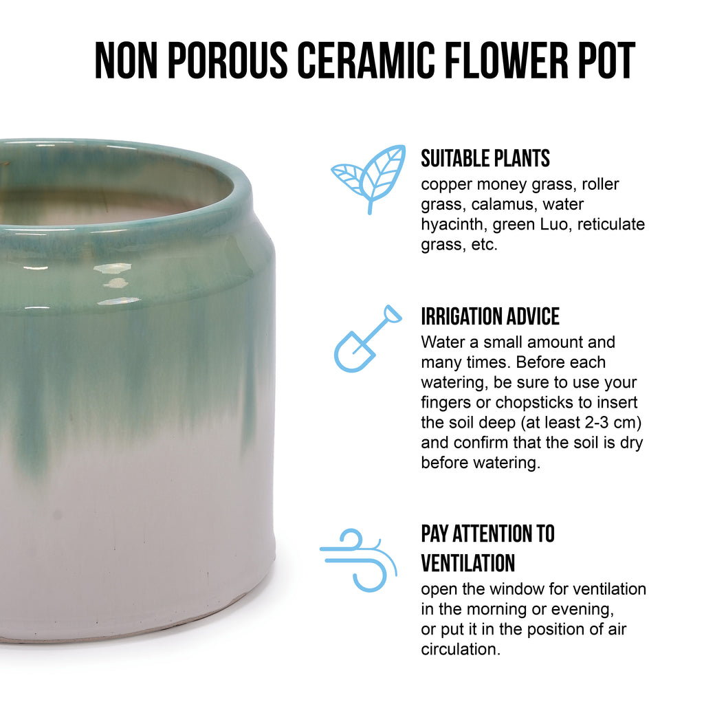 Handmade Ceramic Planter Set of 2