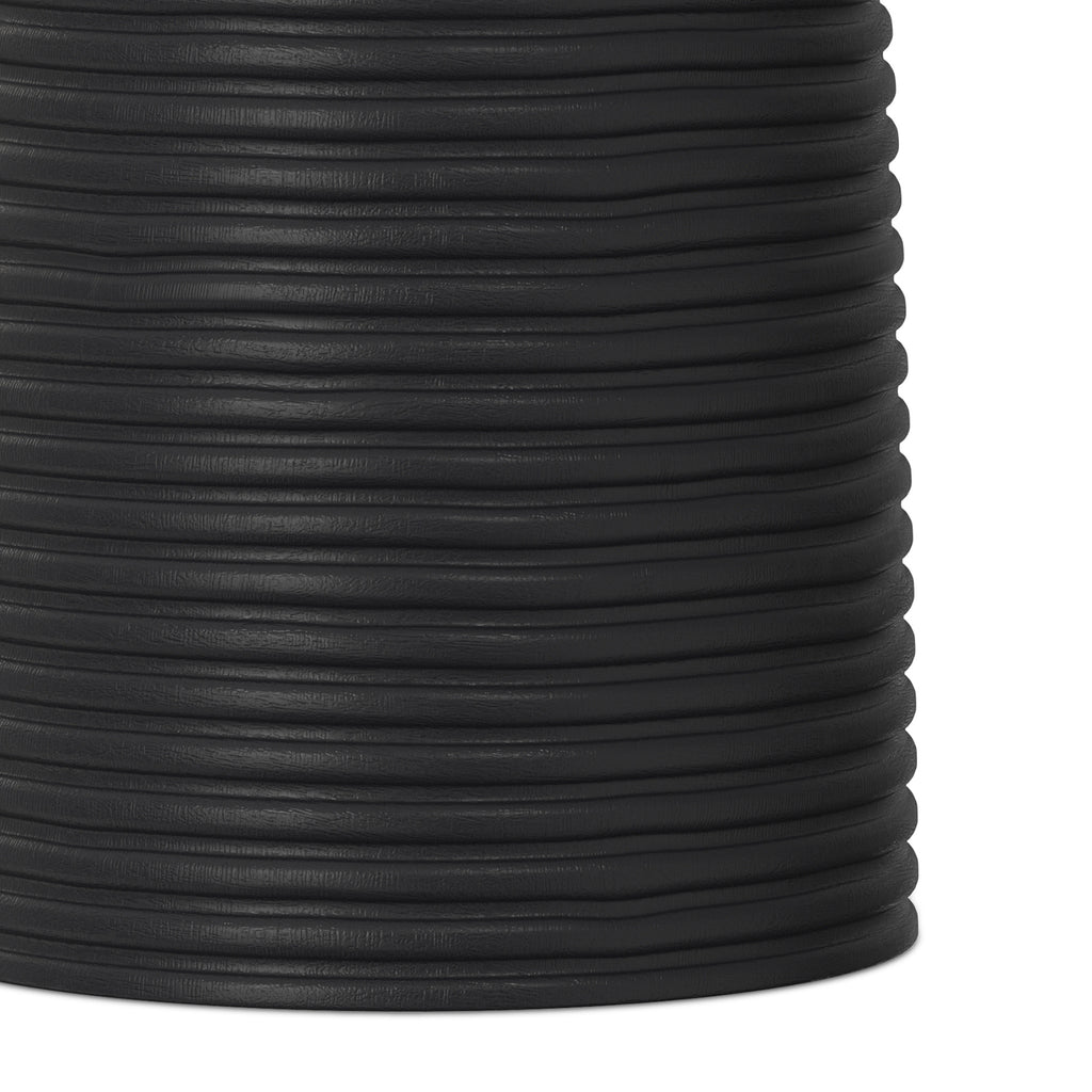 Boyd 13 Inch Ribbed Accent Table
