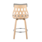 Mid-Century Modern 26" Counter Stool