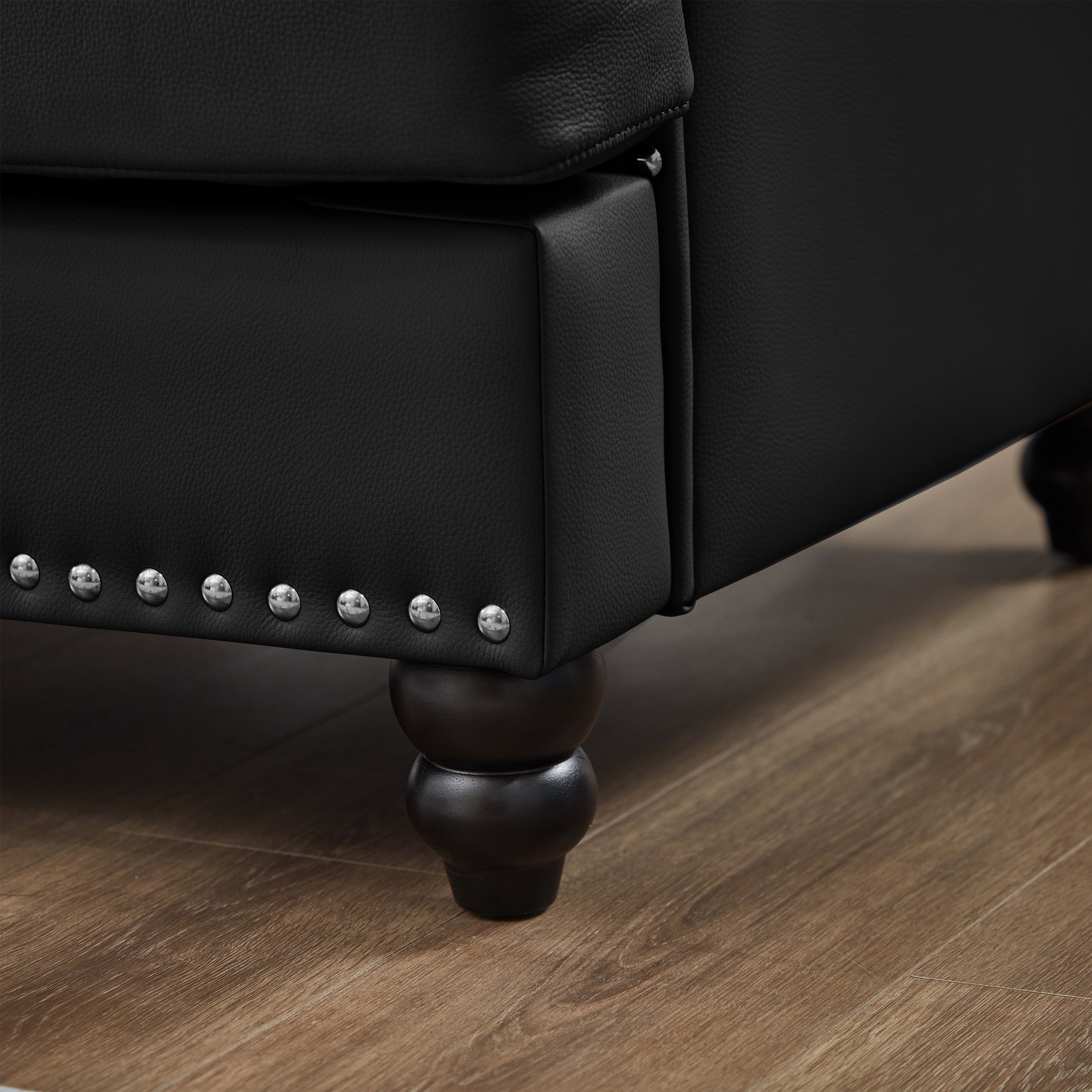 59.5" Modern Classic Design Loveseat