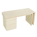 90" Modern L Shaped Desk