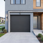8.5' x 8.5' Motorized Roll-Up Door Kit for Double Garage Metal Shed