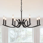 8-Light Farmhouse Chandelier