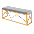 Folia Glam Metal Bench