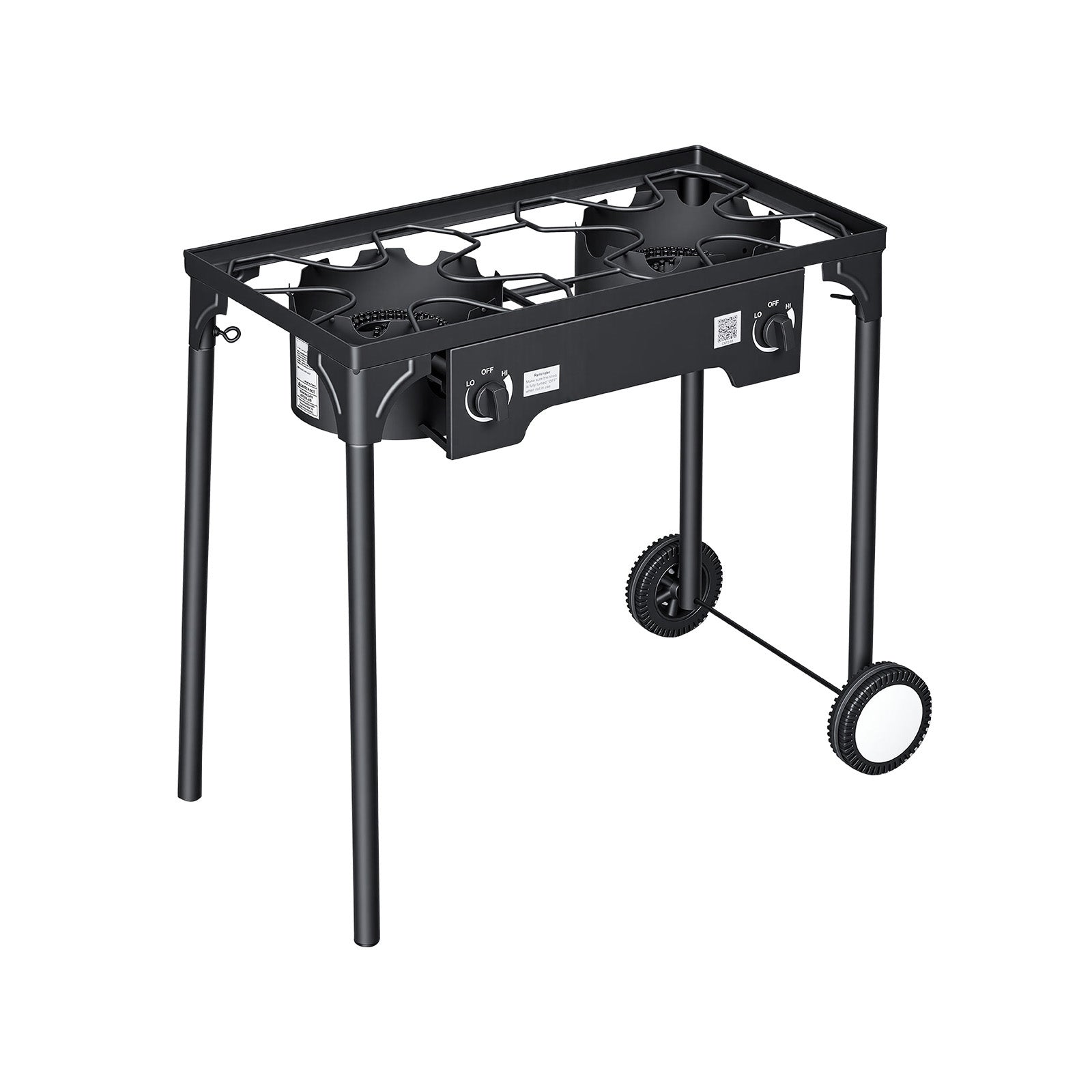 2 Burner Outdoor Propane Gas Stove