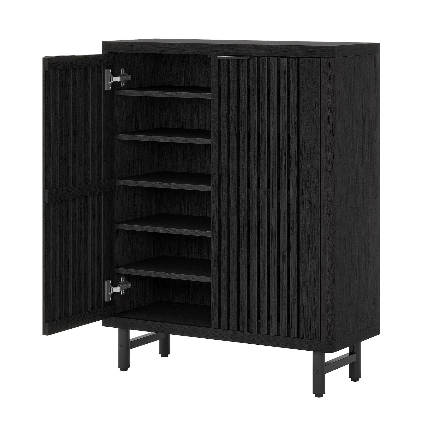 33.46" Modern 6-Tier Shoe Cabinet