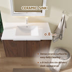36" Floating Bathroom Vanity With Sink
