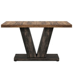 47" Farmhouse Dining Table for 4-6