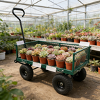 Wagon Cart Garden Cart – Green