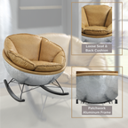 Pippin Morocco Top Grain Leather Rocking Chair