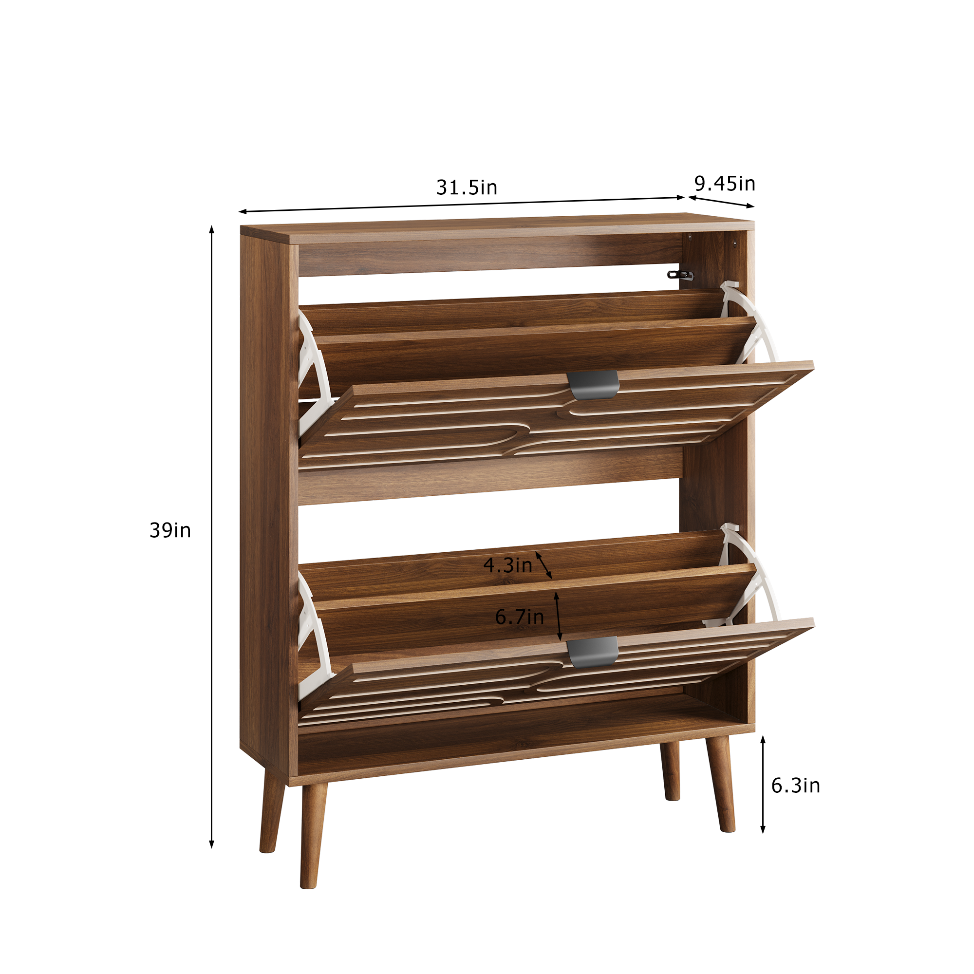Medieval Modern Independent Shoe Cabinet