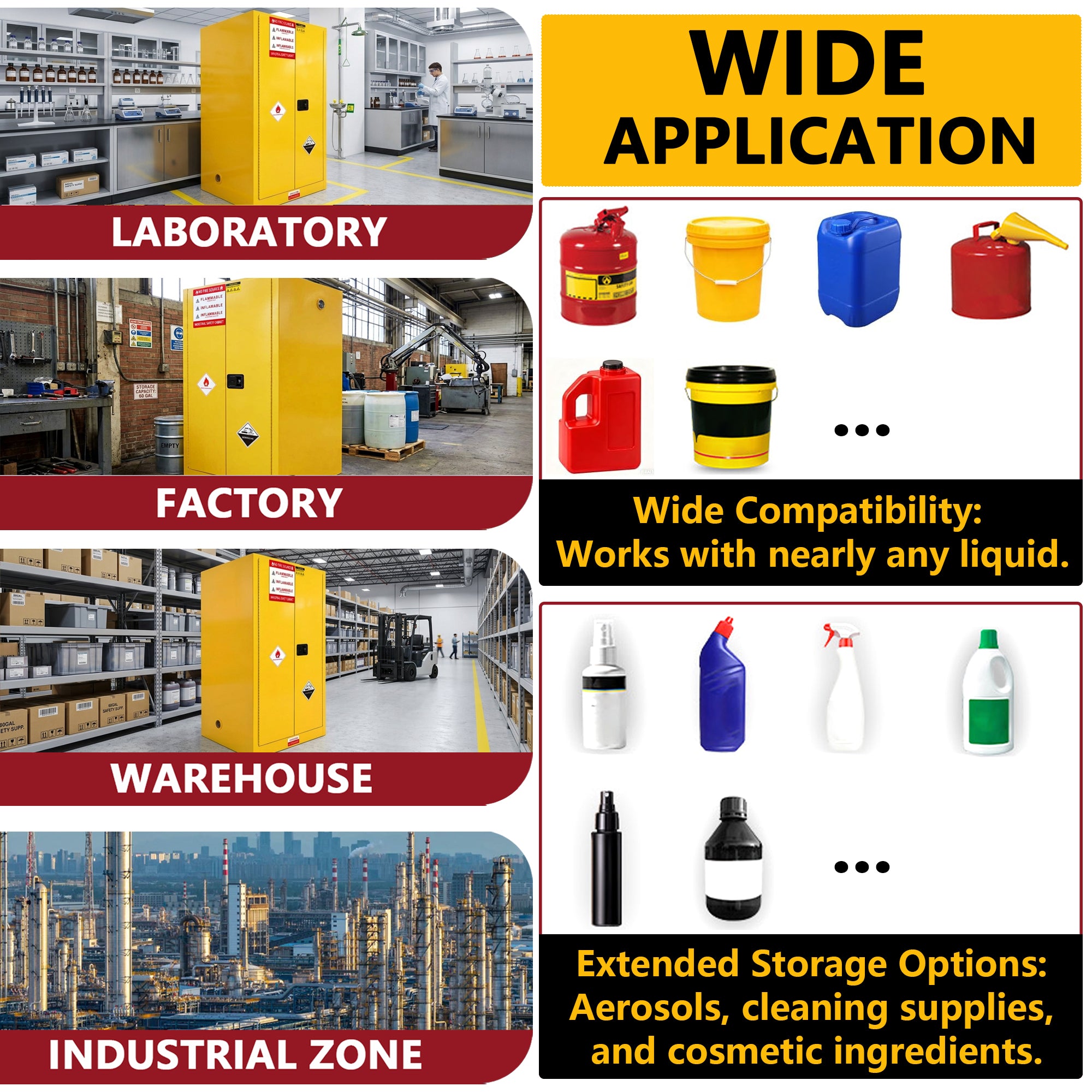 60 Gal Flammable Safety Cabinet