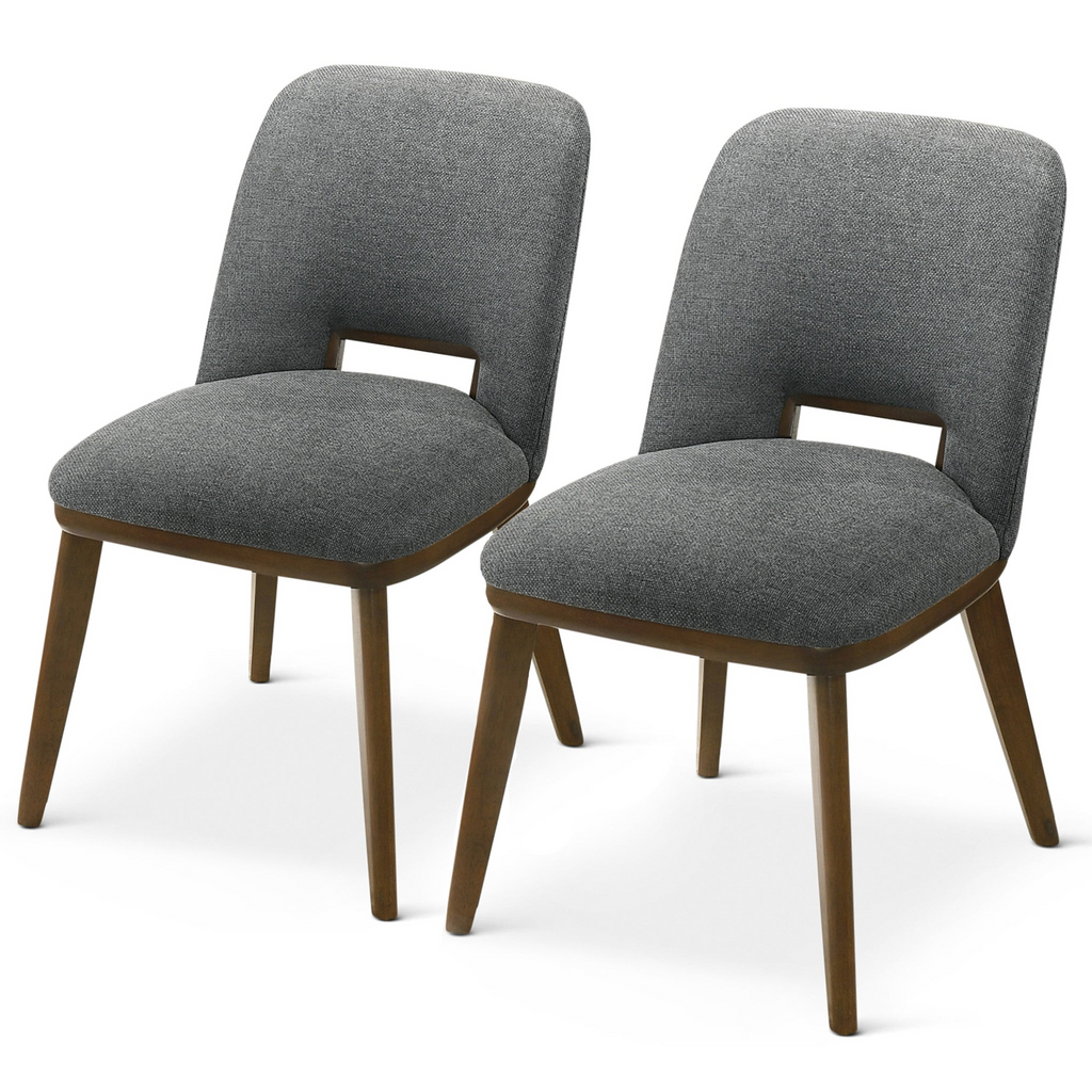 Modern Blake Dark Dining Chairs - Set of 2