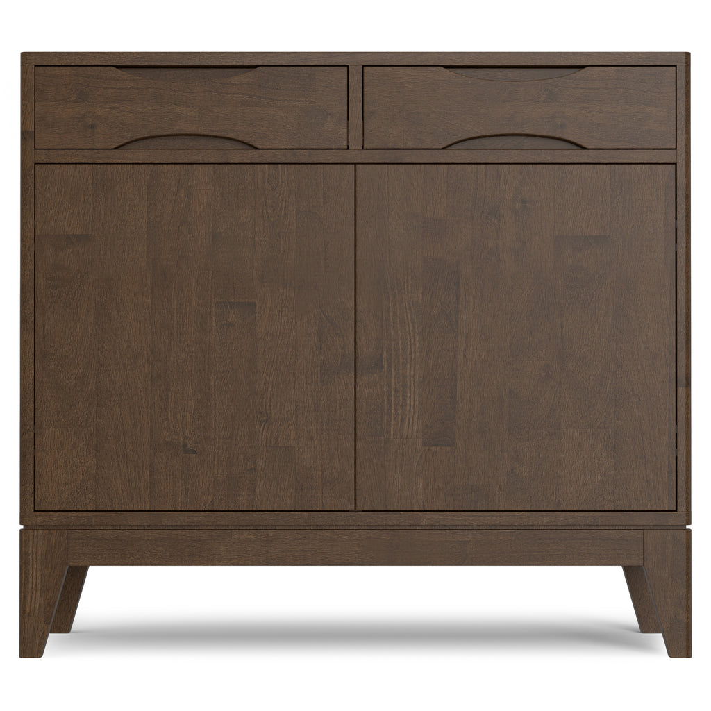 Harper 40 Inch Wide Solid Wood Entryway Storage Cabinet