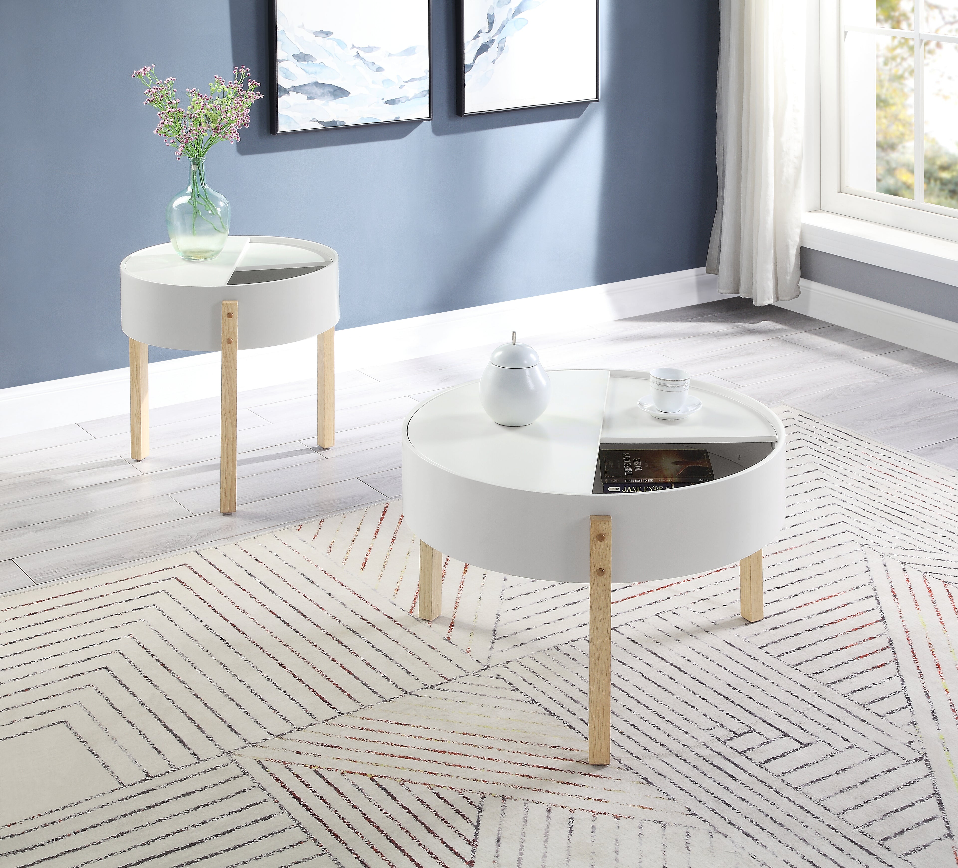 Bodfish Round End Table