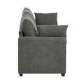 Upholstered Sofa with Toss Pillows