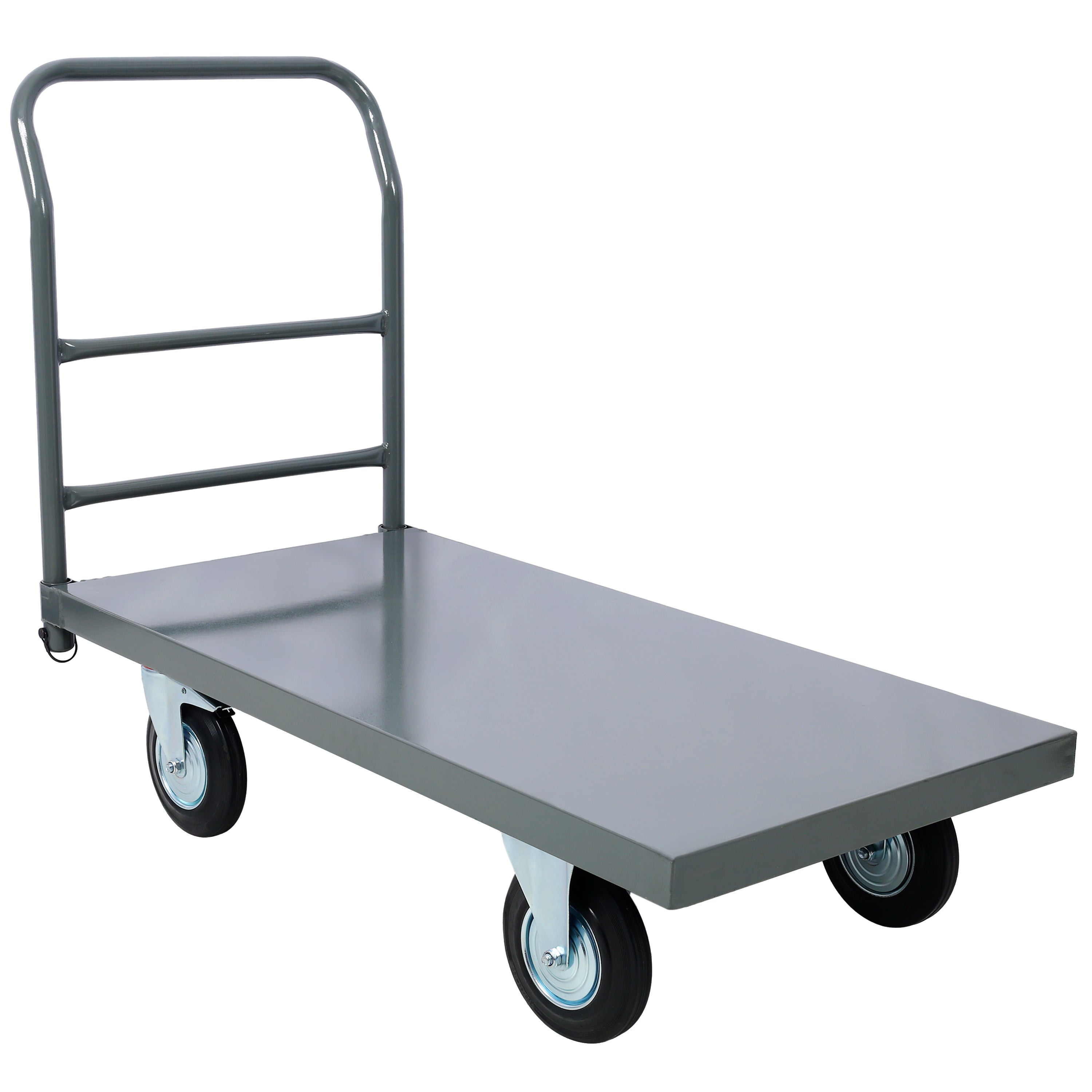 Platform Truck Industrial Flat Dolly Cart with Wheels