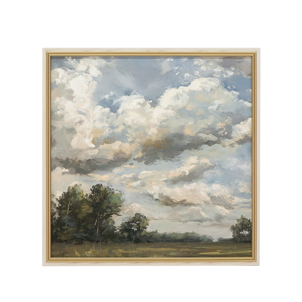 Large Square Countryside Canvas Art