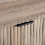 Dumbo 35" Fluted Dresser in Rustic