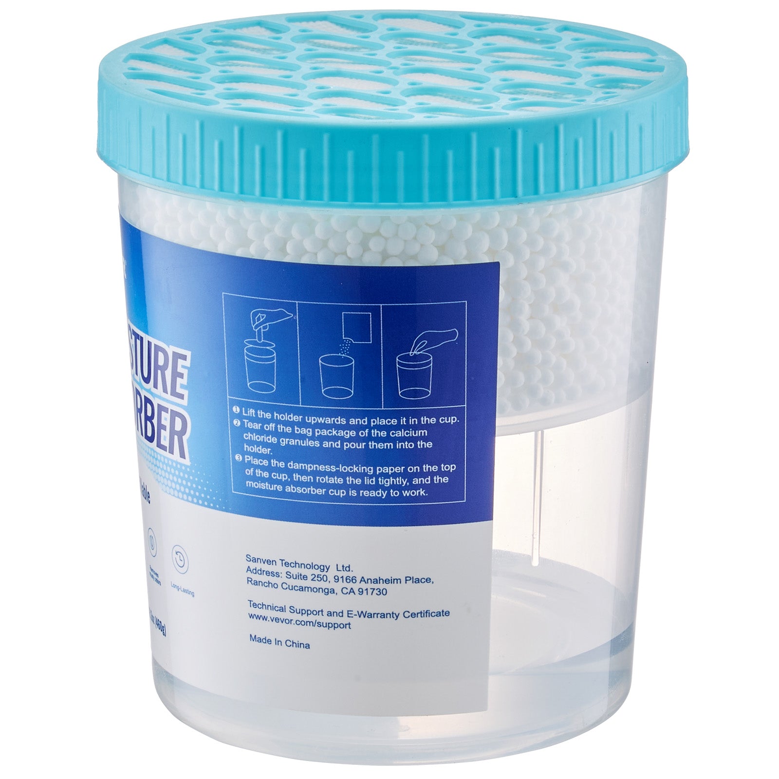 Moisture Absorber Bucket – 2 Pack with Reusable Outer Bucket