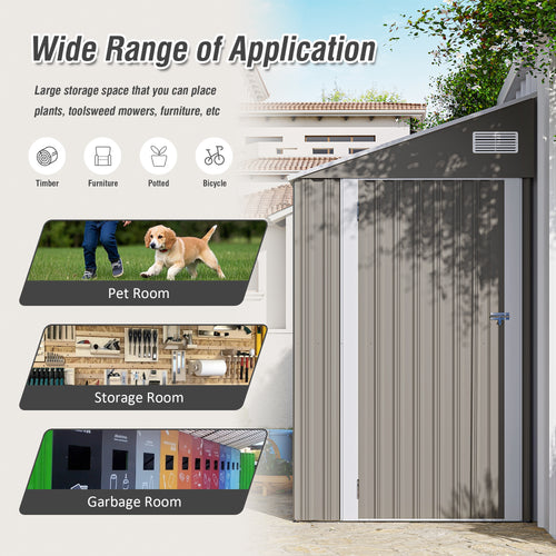 Campcraft Two-Color Storage Shed