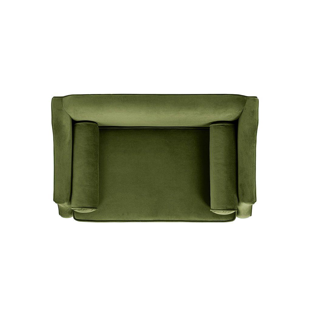 Paloma 35.5" Dog Sofa Bed, Medium, Olive