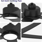 52 Inch Ceiling Fan With Lights