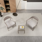 Summer Modern 2-Piece Accent Chair Set with Coffee Table