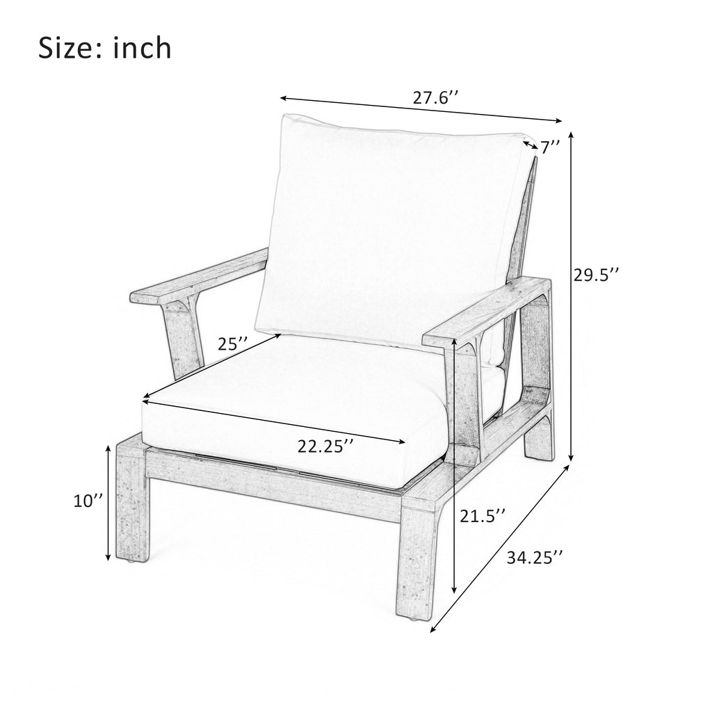 Patio Accent Chair