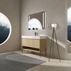 48" Bathroom Vanity Combo with Single Resin Sink