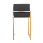 Contemporary High Back Counter Stool
