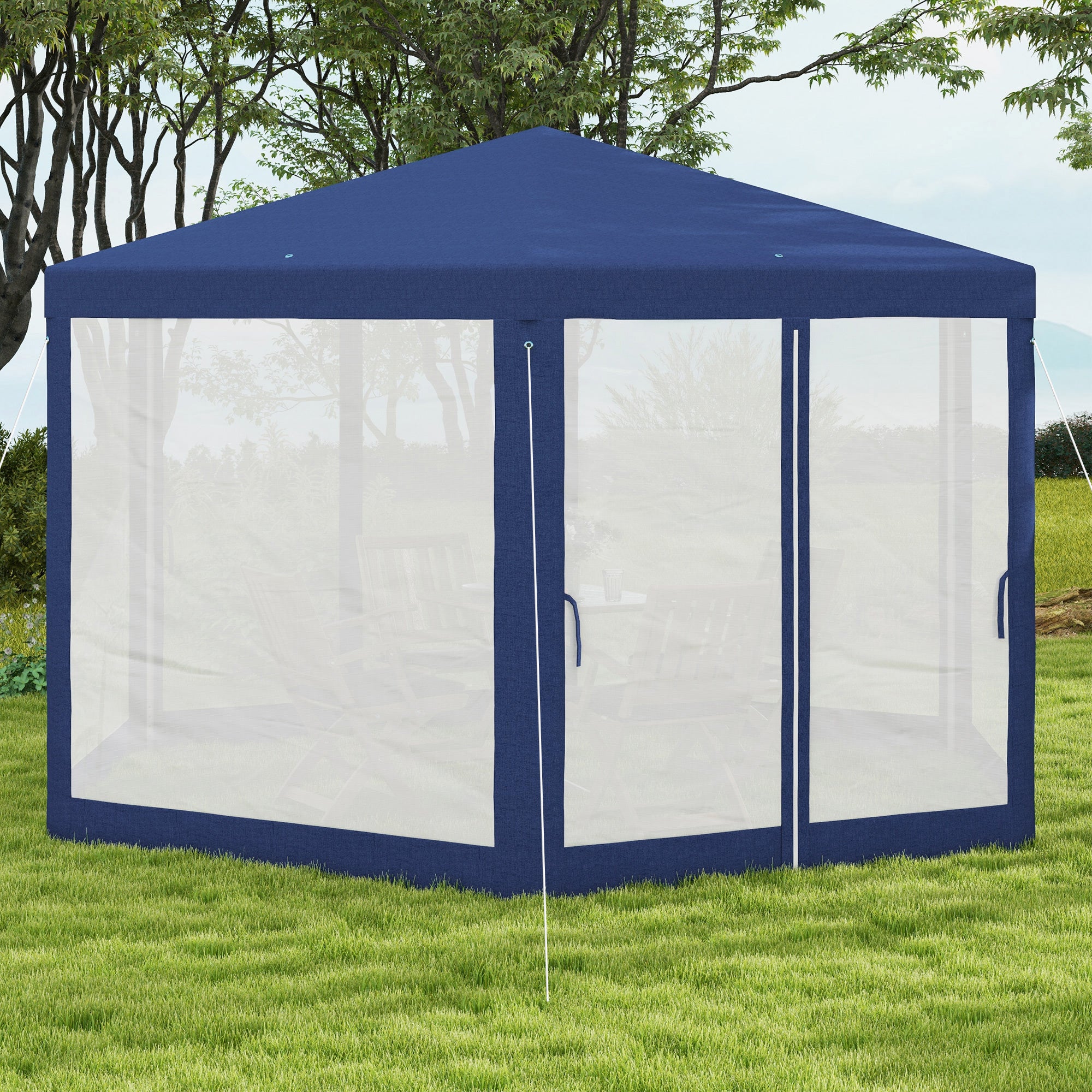 Outsunny Hexagon Outdoor Party Tent
