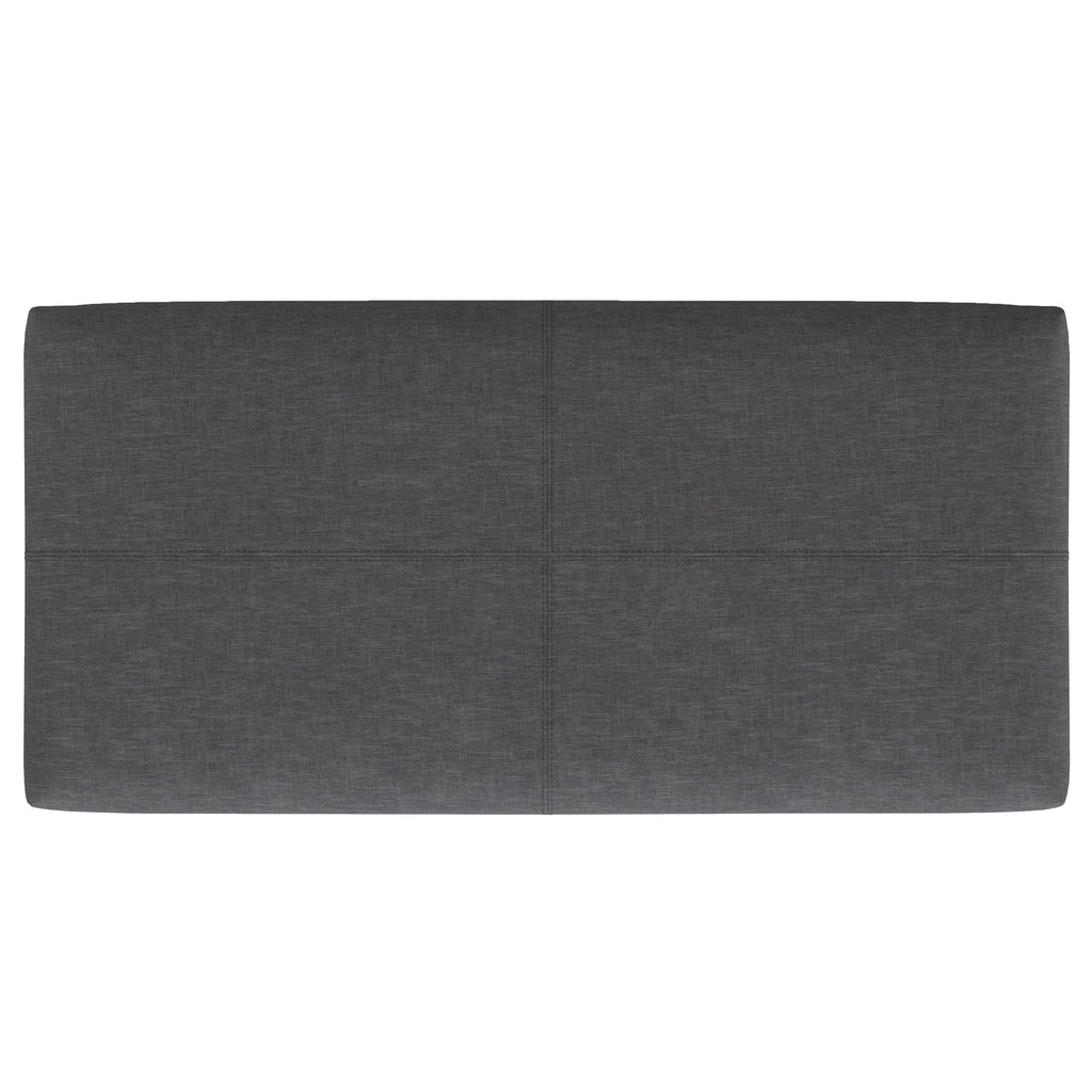 Gabbie 48 Inch Wide Rectangular Storage Ottoman