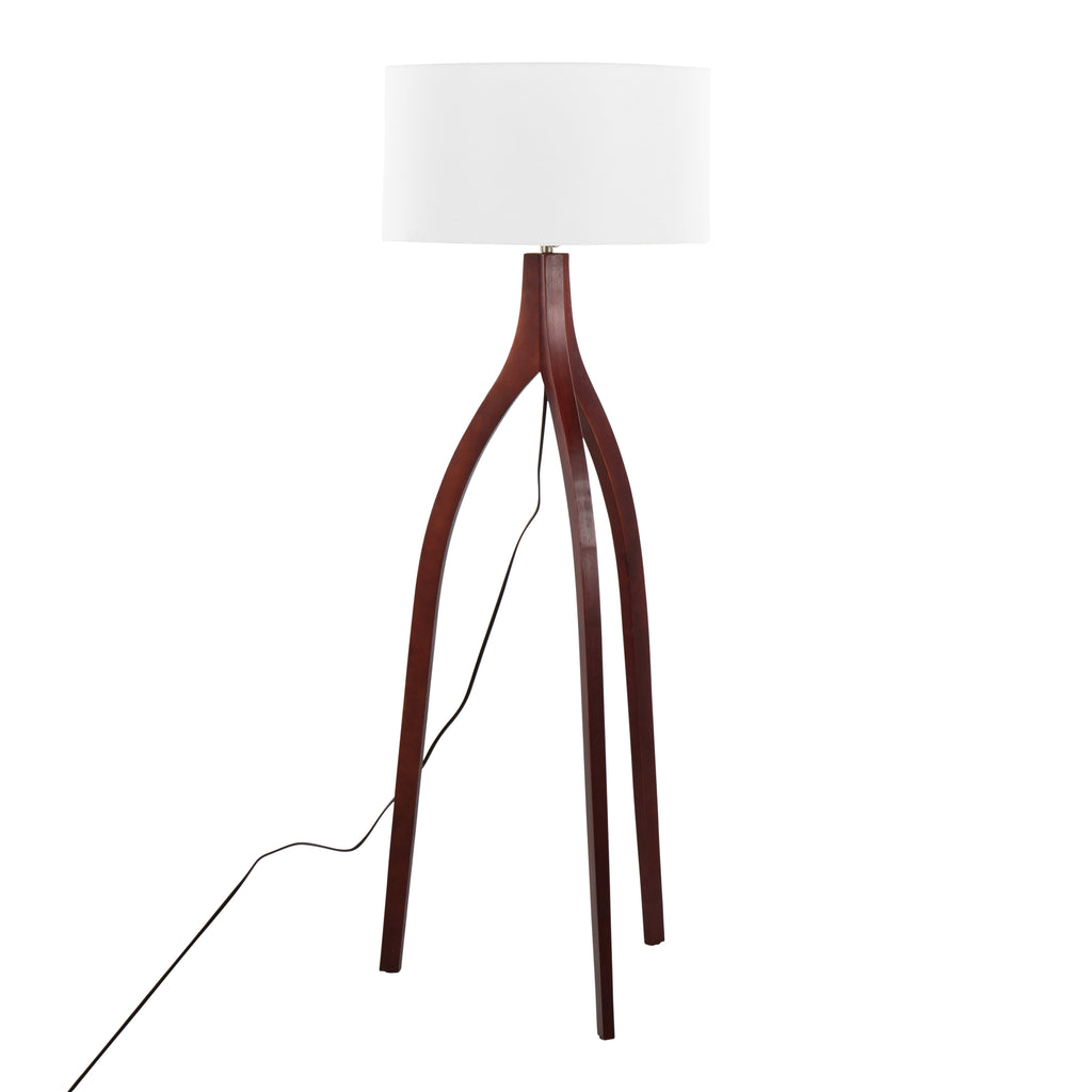Wishbone Contemporary Floor Lamp