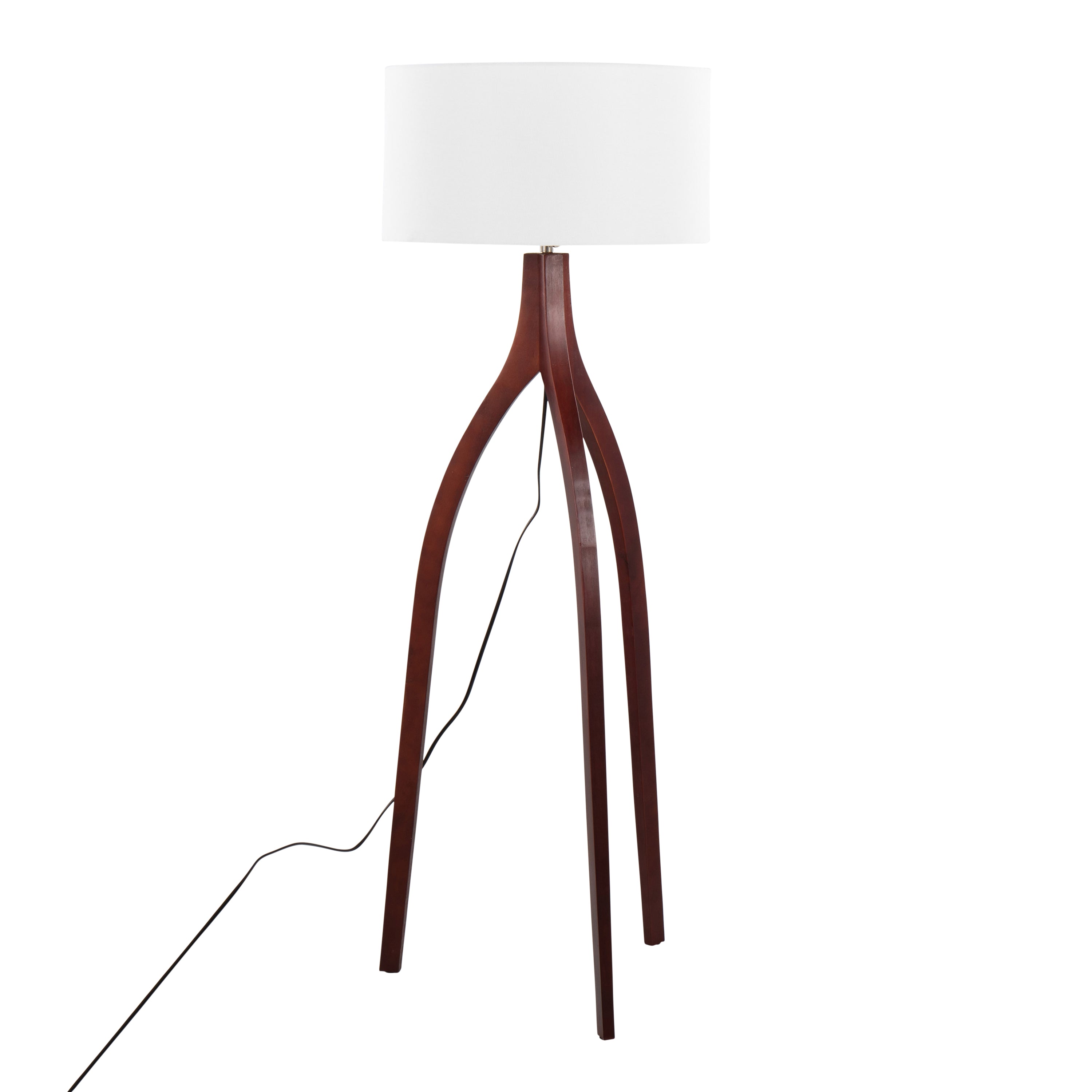 Wishbone Contemporary Floor Lamp