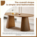 Flexible and Extendable Wooden Dining Table