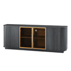 64-Inch Wavy TV Cabinet