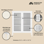 Amelia 32" Metal Accent Cabinet
