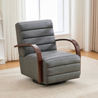 30.7" Modern Upholstered 360° Swivel Accent Chair