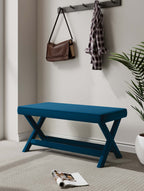 Abigail Upholstered Velvet Accent Bench