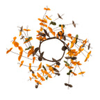 Set of 12, 8" Fall Leaves Wreath